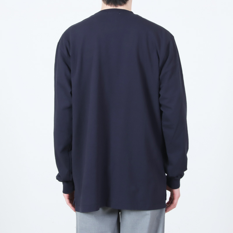 ENGINEERED GARMENTS(���󥸥˥����ɥ�������) Printed Cross Crew Neck L/S T-shirt
