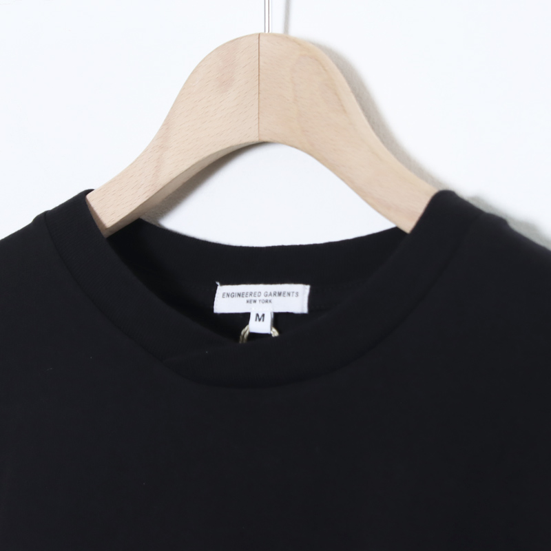 ENGINEERED GARMENTS(���󥸥˥����ɥ�������) Printed Cross Crew Neck L/S T-shirt