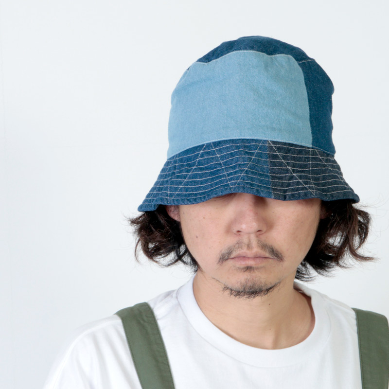 ENGINEERED GARMENTS(󥸥˥ɥ) Bucket Hat - Washed 8oz Denim