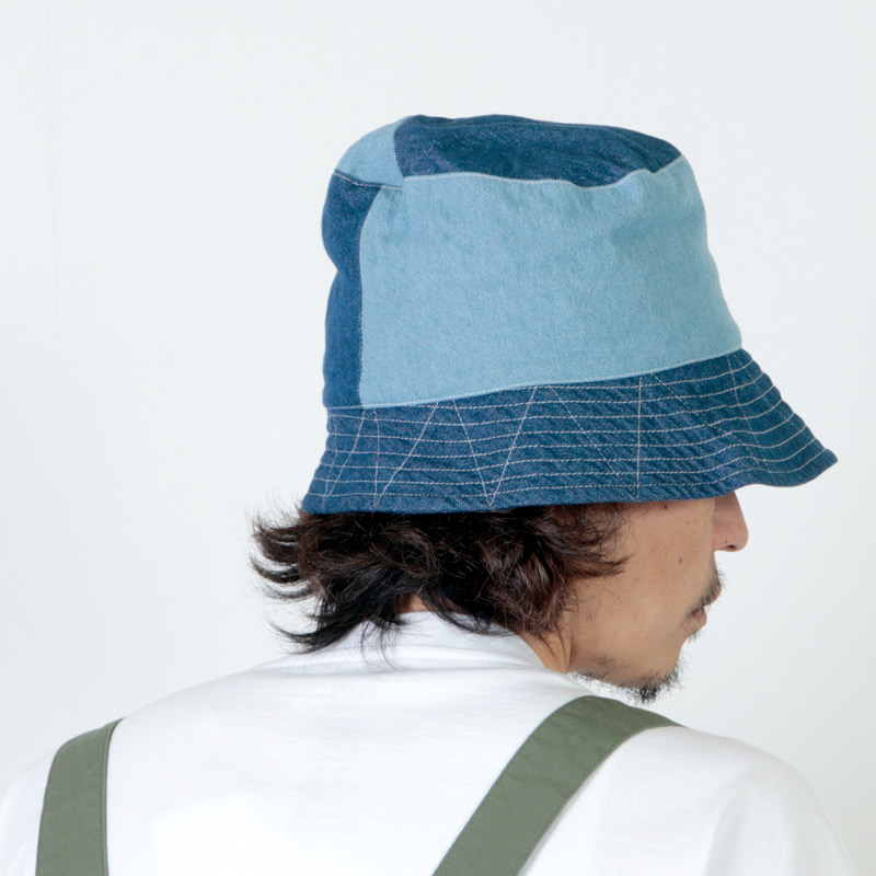 ENGINEERED GARMENTS(󥸥˥ɥ) Bucket Hat - Washed 8oz Denim