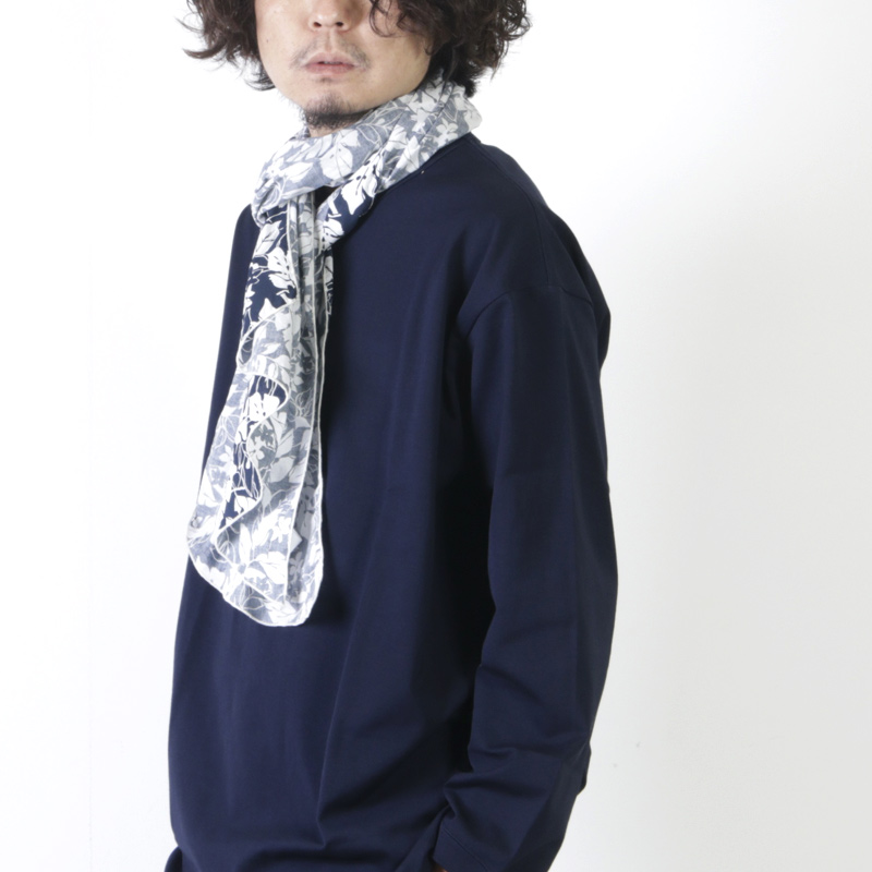 ENGINEERED GARMENTS(󥸥˥ɥ) Long Scarf - Floral Printed Lawn