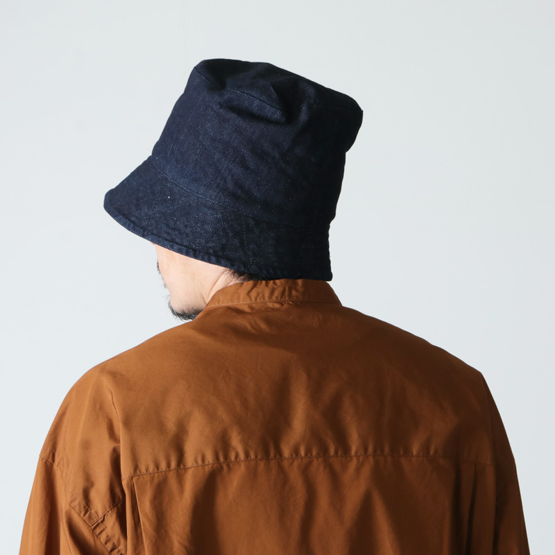 ENGINEERED GARMENTS(󥸥˥ɥ) Bucket Hat -Indigo 10oz Broken Denim