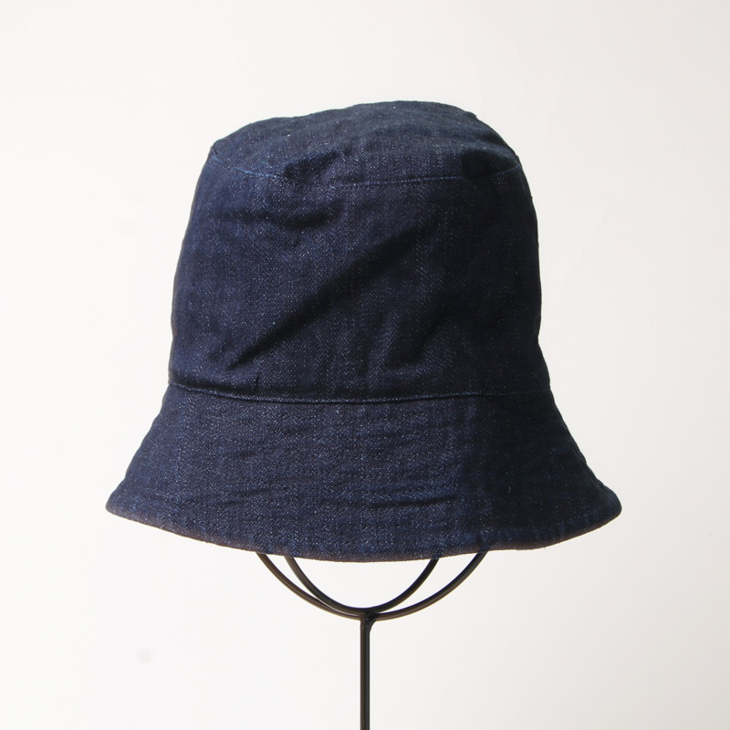 ENGINEERED GARMENTS(󥸥˥ɥ) Bucket Hat -Indigo 10oz Broken Denim