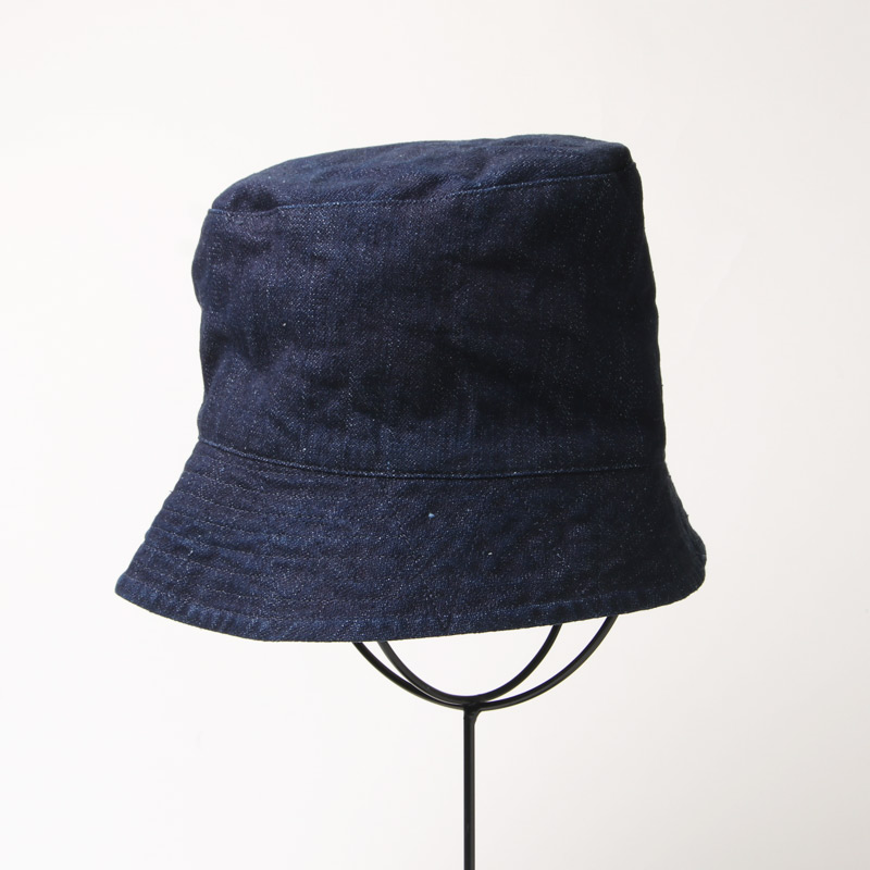 ENGINEERED GARMENTS(󥸥˥ɥ) Bucket Hat -Indigo 10oz Broken Denim