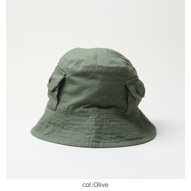 ENGINEERED GARMENTS(󥸥˥ɥ) Explorer Hat -Cotton Ripstop