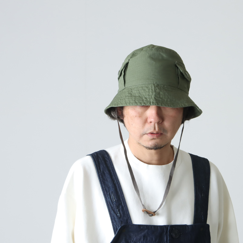 ENGINEERED GARMENTS(󥸥˥ɥ) Explorer Hat -Cotton Ripstop