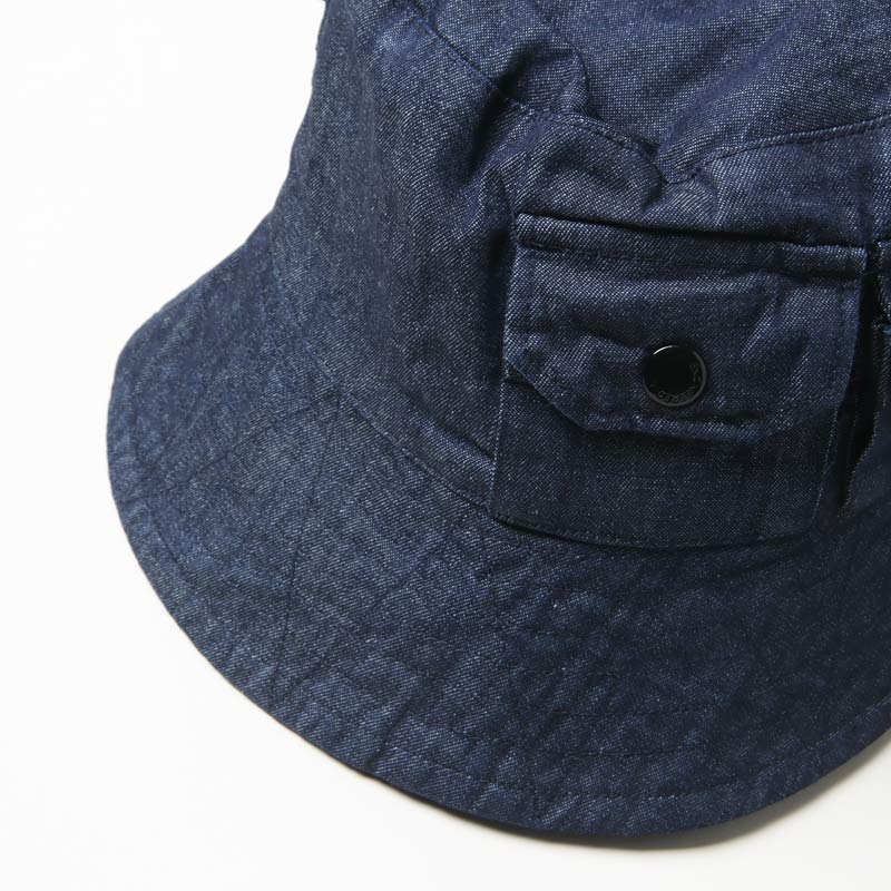 ENGINEERED GARMENTS(󥸥˥ɥ) Explorer Hat -Industrial 8oz Denim