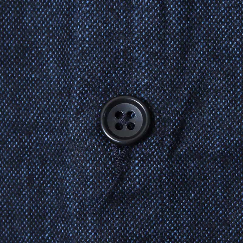 ENGINEERED GARMENTS(エンジニアードガーメンツ) Button Shawl - Melange Cotton Flannel