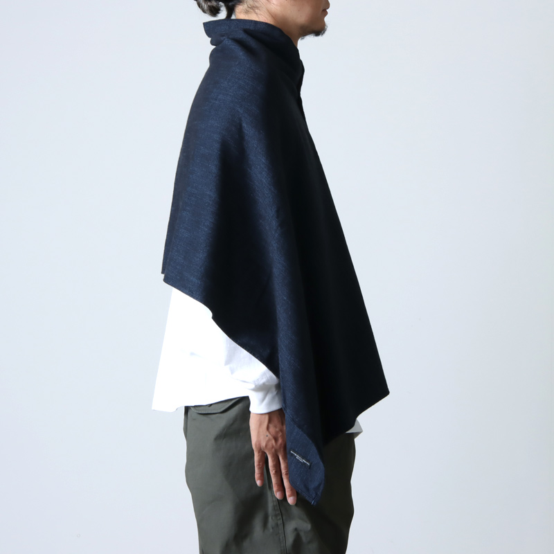 ENGINEERED GARMENTS(󥸥˥ɥ) Button Shawl - Melange Cotton Flannel