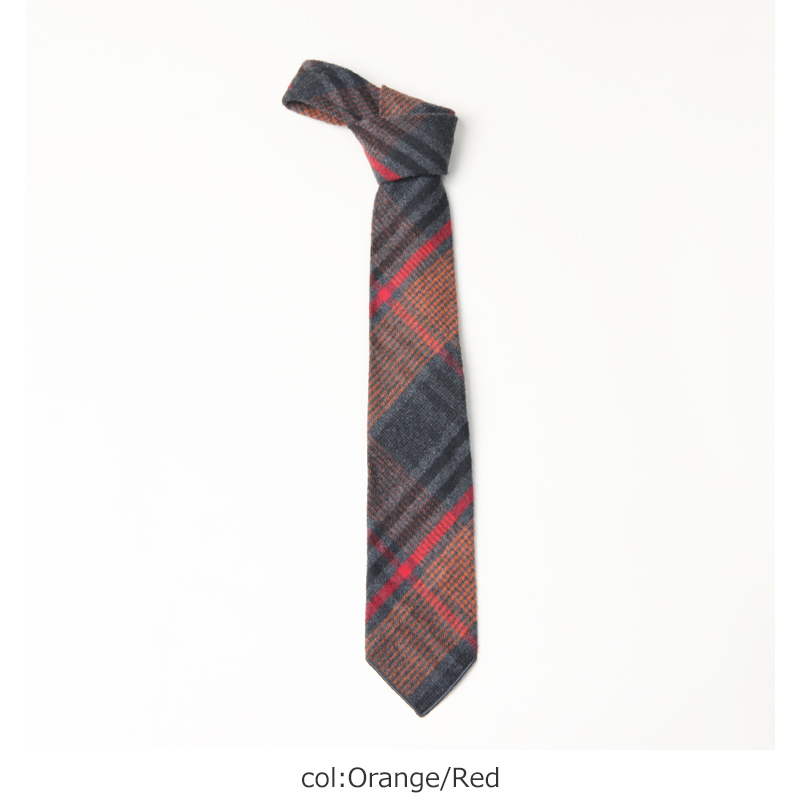 ENGINEERED GARMENTS(󥸥˥ɥ) Neck Tie-Cotton Plaid Flannel