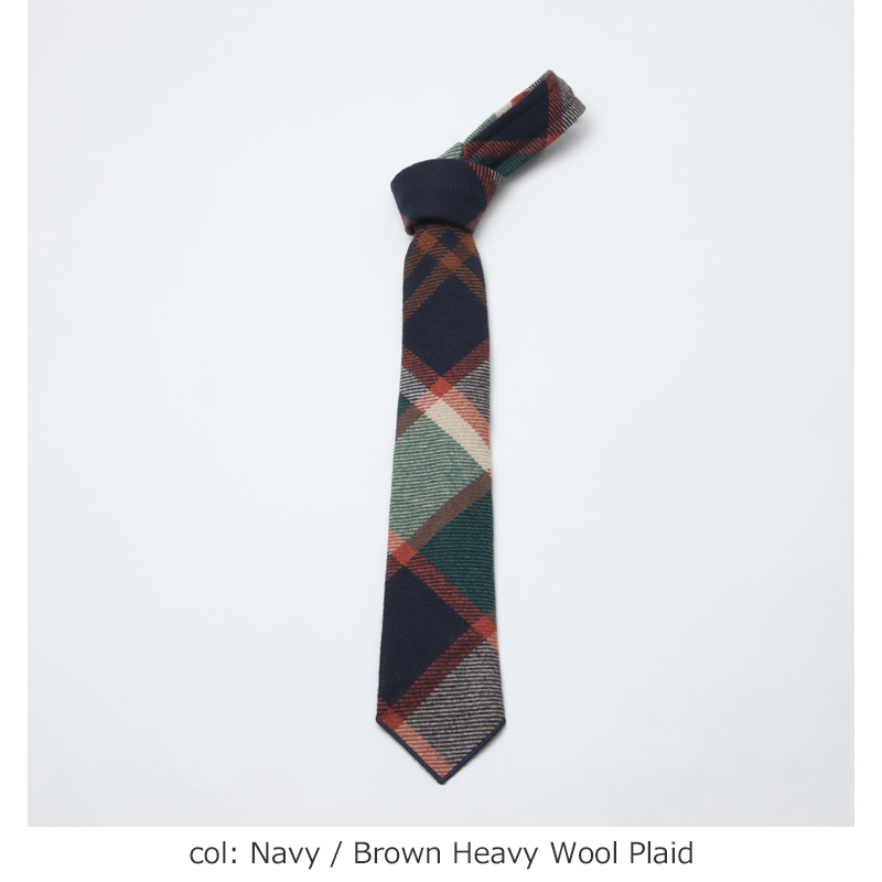 ENGINEERED GARMENTS(󥸥˥ɥ) Neck Tie Heavy Wool Plaid