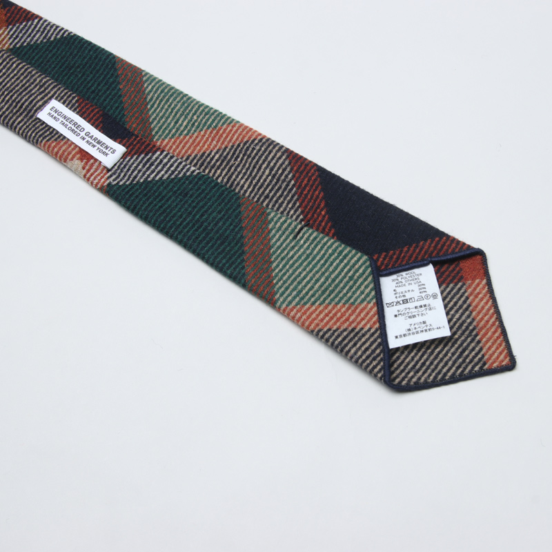 ENGINEERED GARMENTS(󥸥˥ɥ) Neck Tie Heavy Wool Plaid