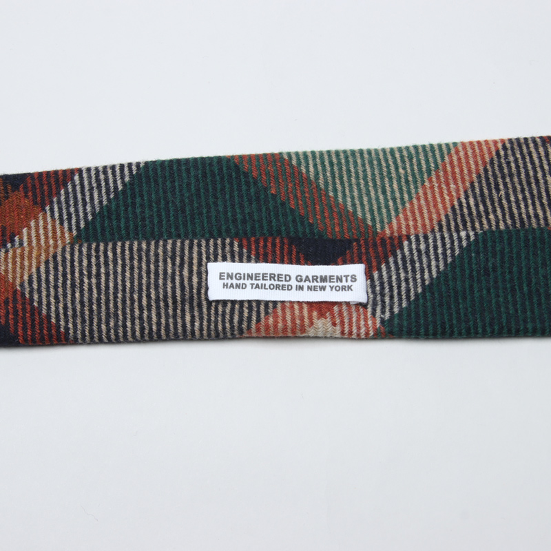 ENGINEERED GARMENTS(󥸥˥ɥ) Neck Tie Heavy Wool Plaid