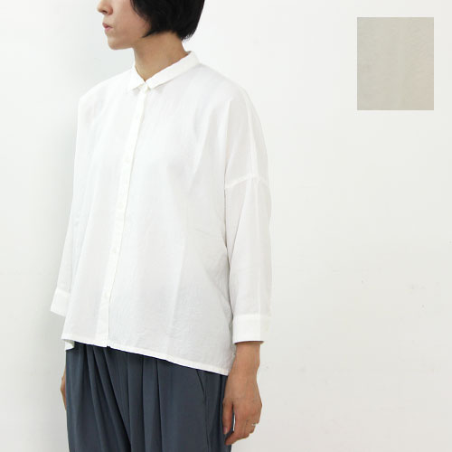 evameva (२) Cotton squuare shirt