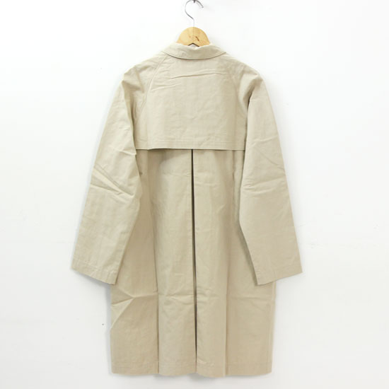 evameva (エヴァムエヴァ) Cotton hemp tremch coat