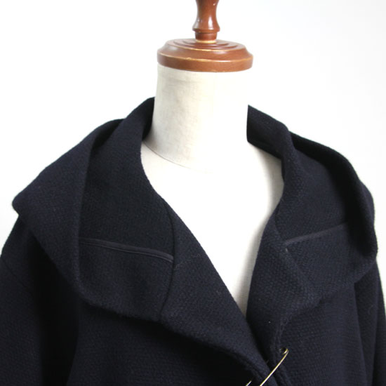 evameva(२) Lambs wool hooded coat