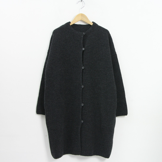 evameva(२) Wool cashmere aze coat