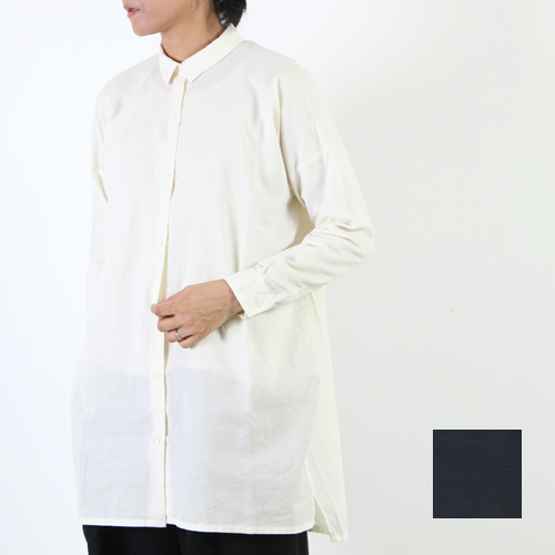evameva (२) cotton wool square shirt tunic / åȥ󥦡륹硼ȥ˥å