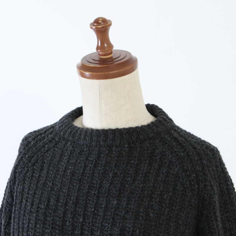evameva(२) roving wool Pullover