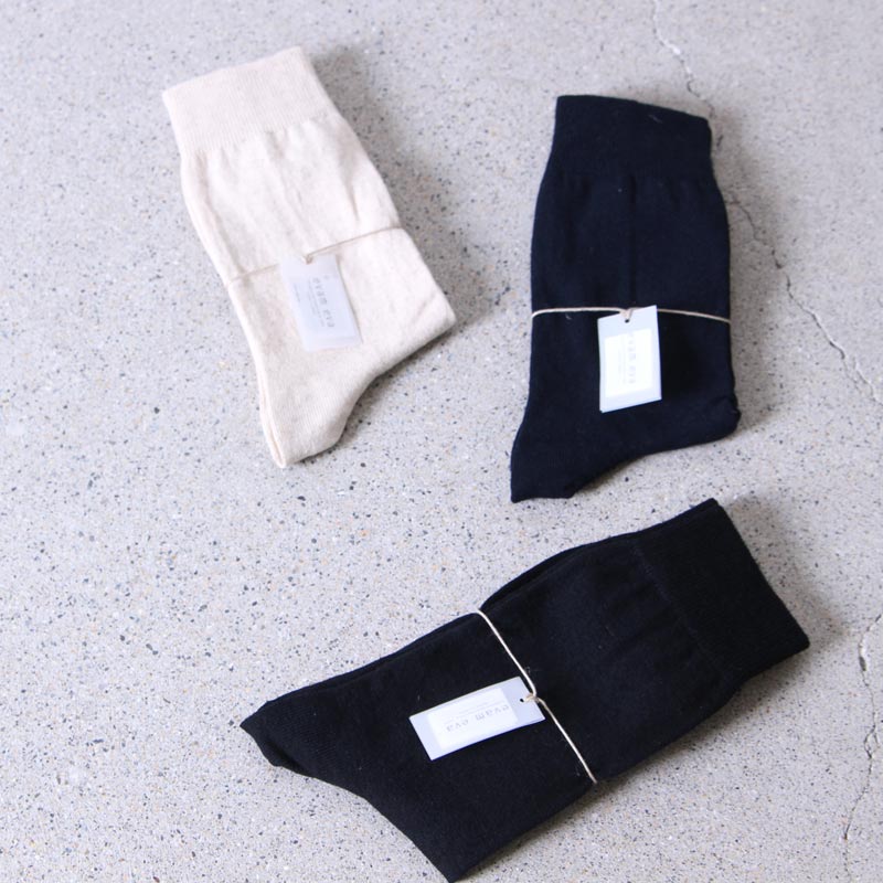 evameva(२) Cotton linen socks