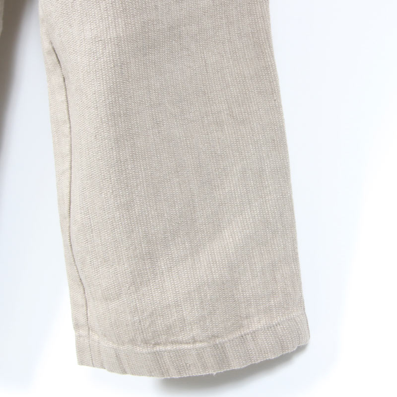 evameva(२) Linen tuck pants