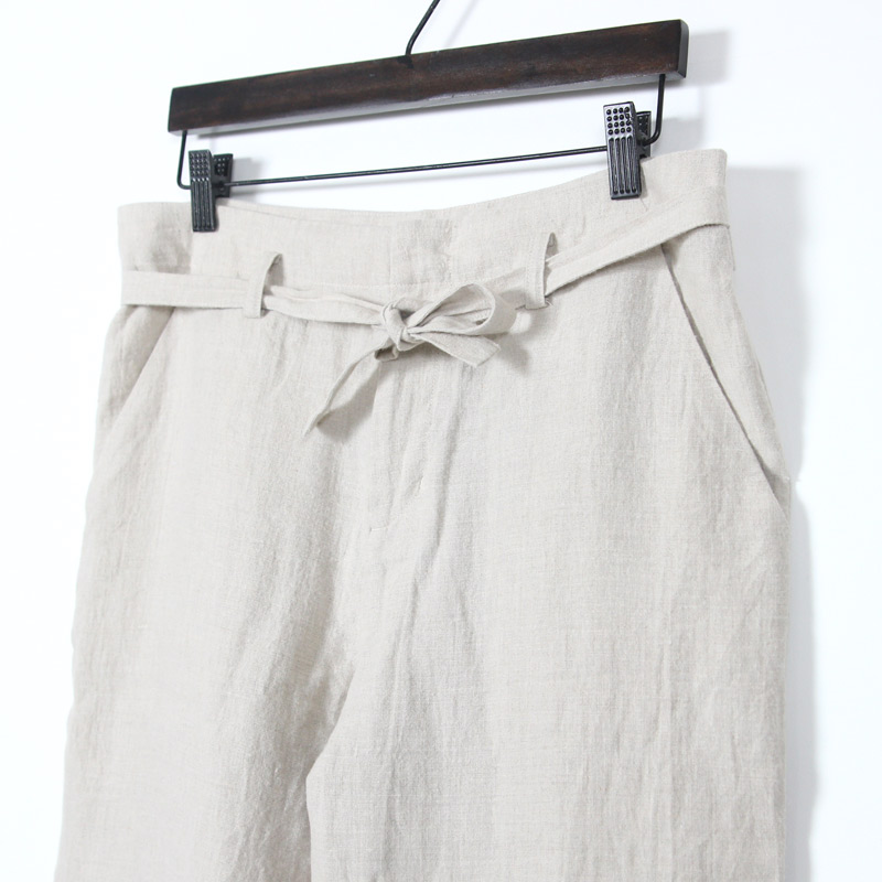 evameva(२) Raising linen drawstring pants