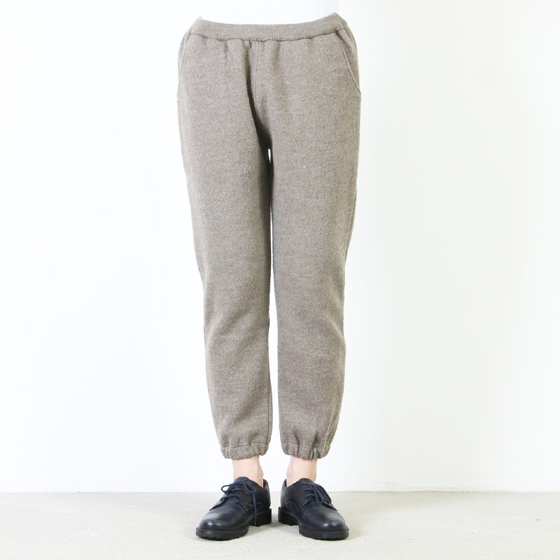 evameva (エヴァムエヴァ) Press wool pants / プレスウール パンツ