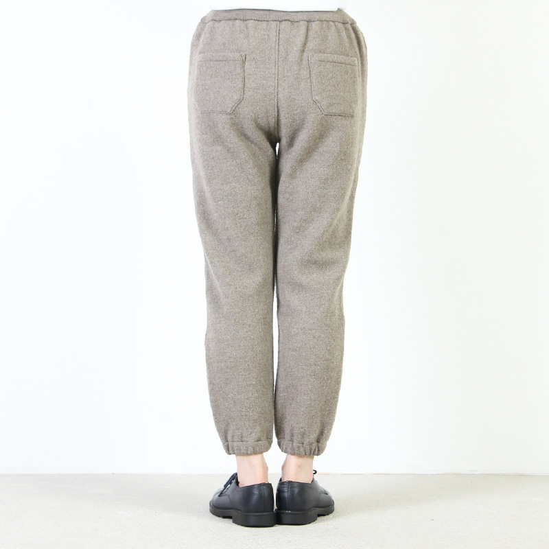 evameva (エヴァムエヴァ) Press wool pants / プレスウール パンツ