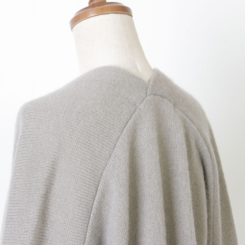 evameva (エヴァムエヴァ) Wool cashmere cardigan / ウールカシミア