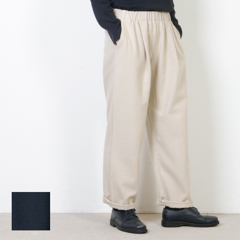 evameva (२) Flannel cotton straight easy pants / եͥ륳åȥ ȥ졼ȥѥ
