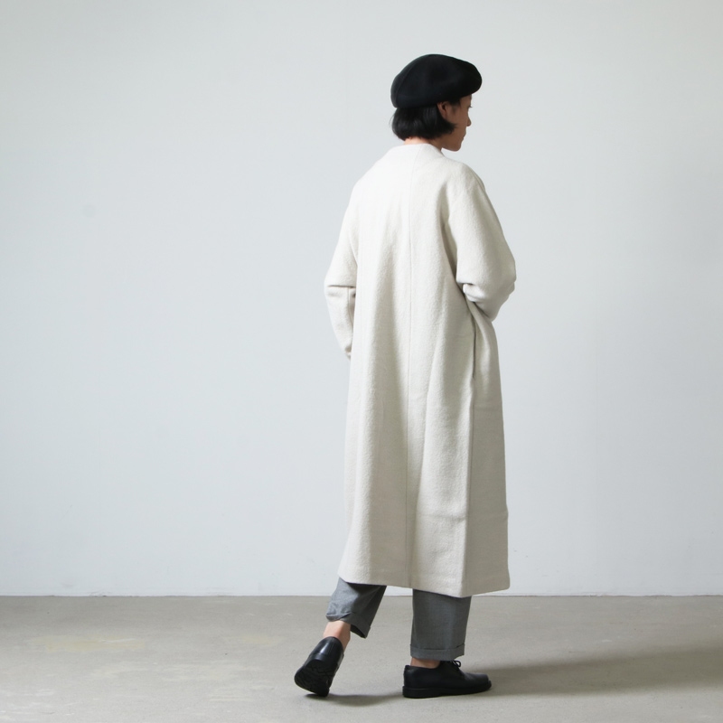 evam eva press wool long coat プレスウール+almacenes.iniaf.gob.bo