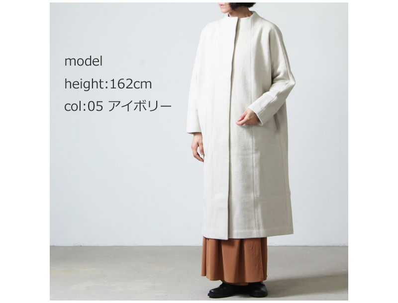 evam eva press wool long coat プレスウール+almacenes.iniaf.gob.bo