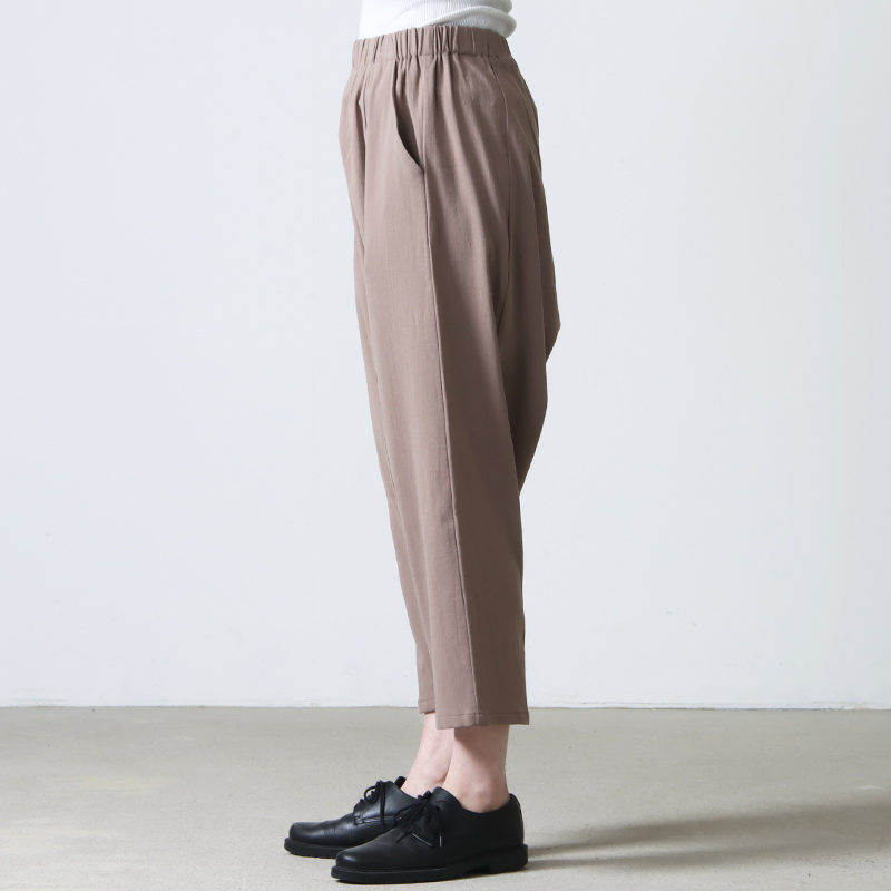 evameva (エヴァムエヴァ) cotton sarrouel pants / コットンサルエル