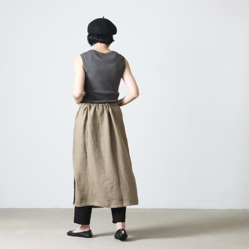 evameva(२) linen skirt