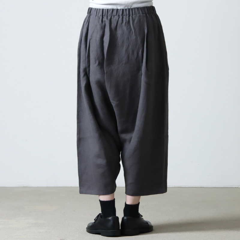 evameva (エヴァムエヴァ) linen sarrouel pants / リネンサルエルパンツ