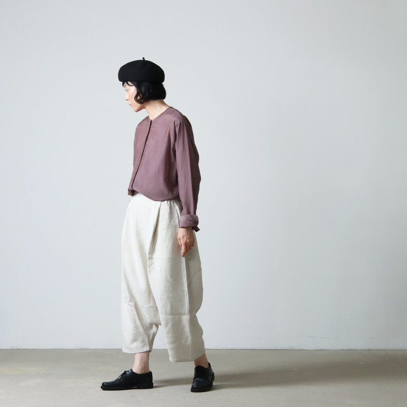 廉価販売 evam eva linen sarrouel pants - パンツ