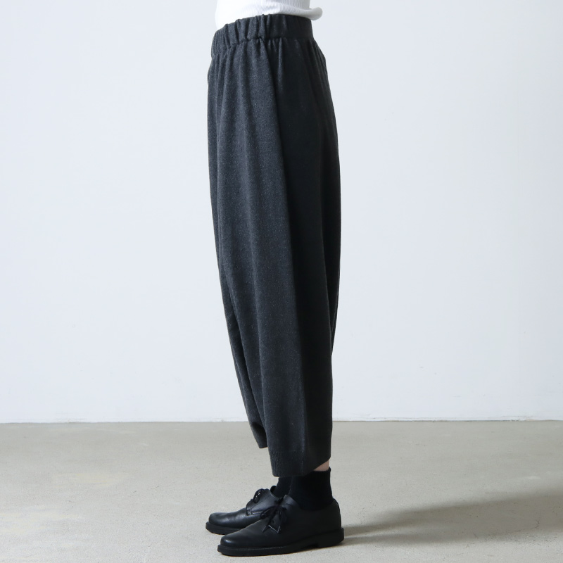 evameva (エヴァムエヴァ) wool sarrouel pants / ウールサルエルパンツ