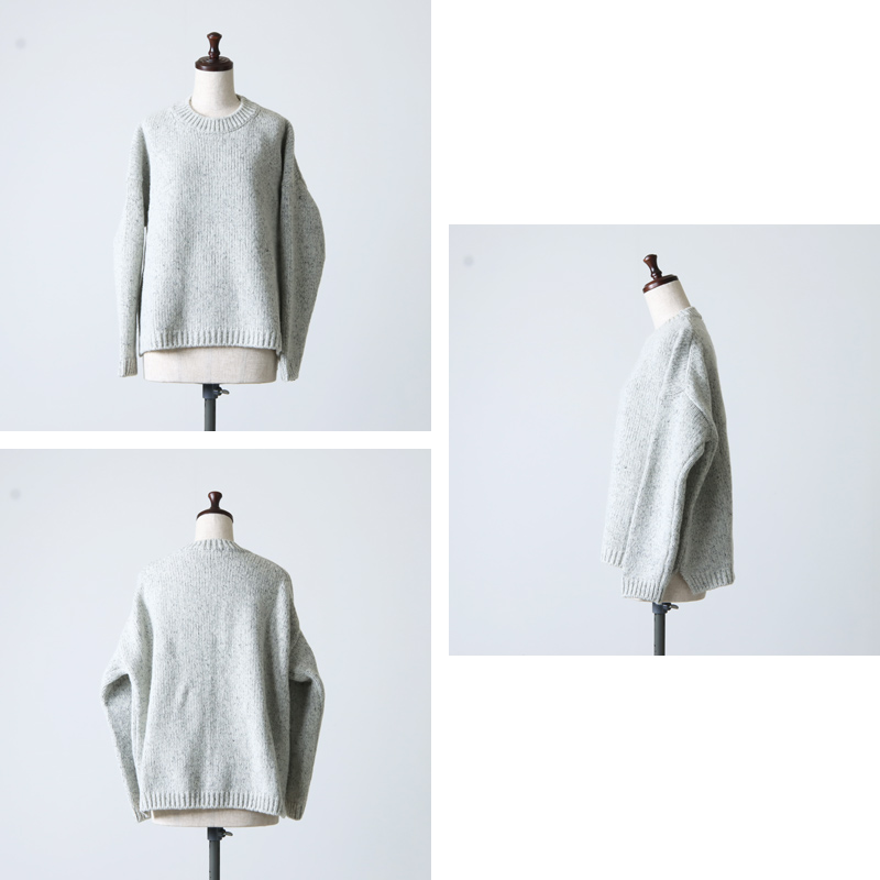 evameva(२) wool silk pullover