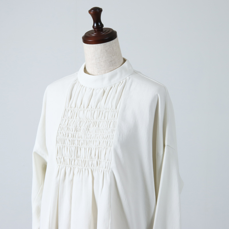 evameva(२) shirring pullover