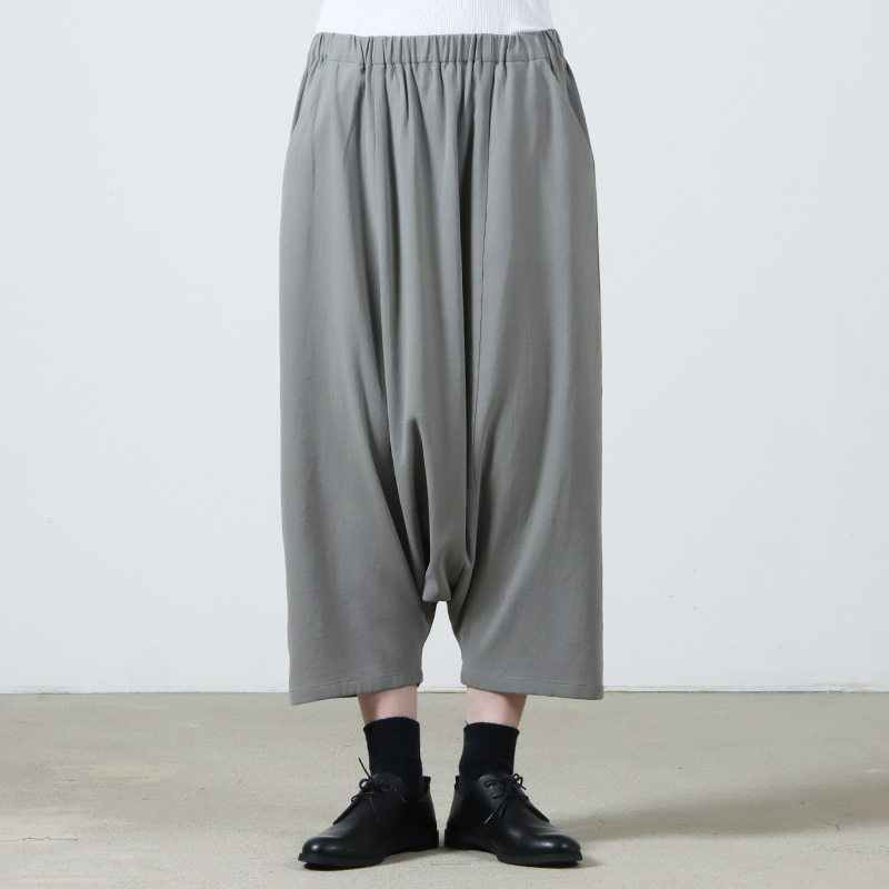 evameva (エヴァムエヴァ) cotton sarrouel pants / コットンサルエル ...