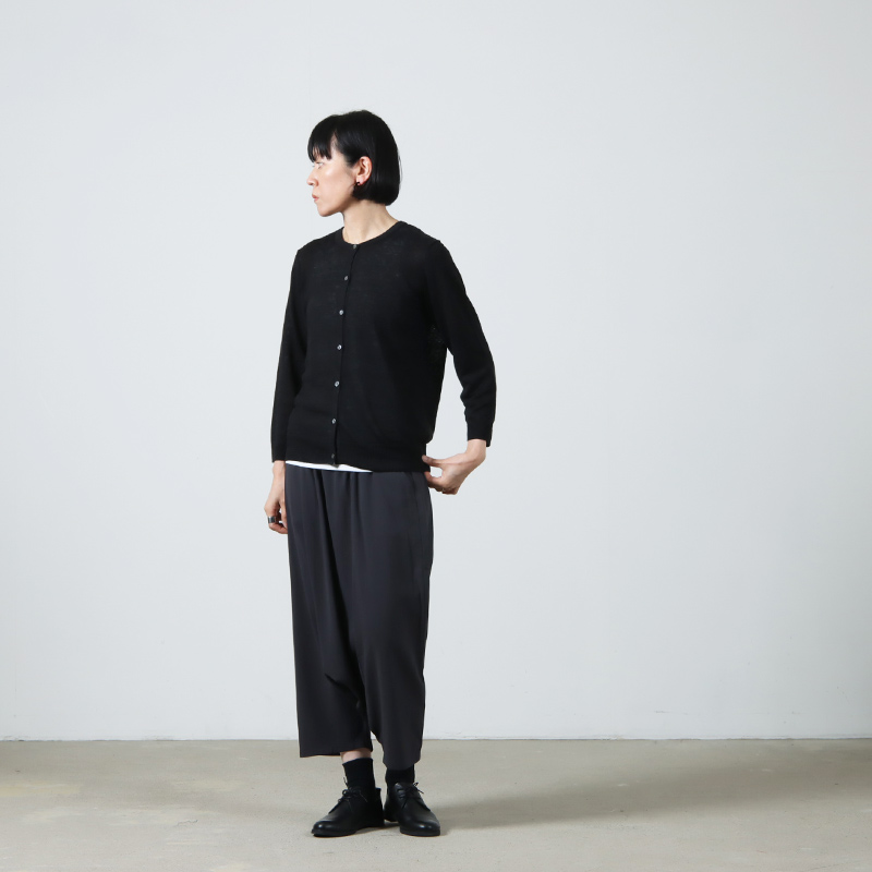 evameva (エヴァムエヴァ) cotton sarrouel pants / コットンサルエル 