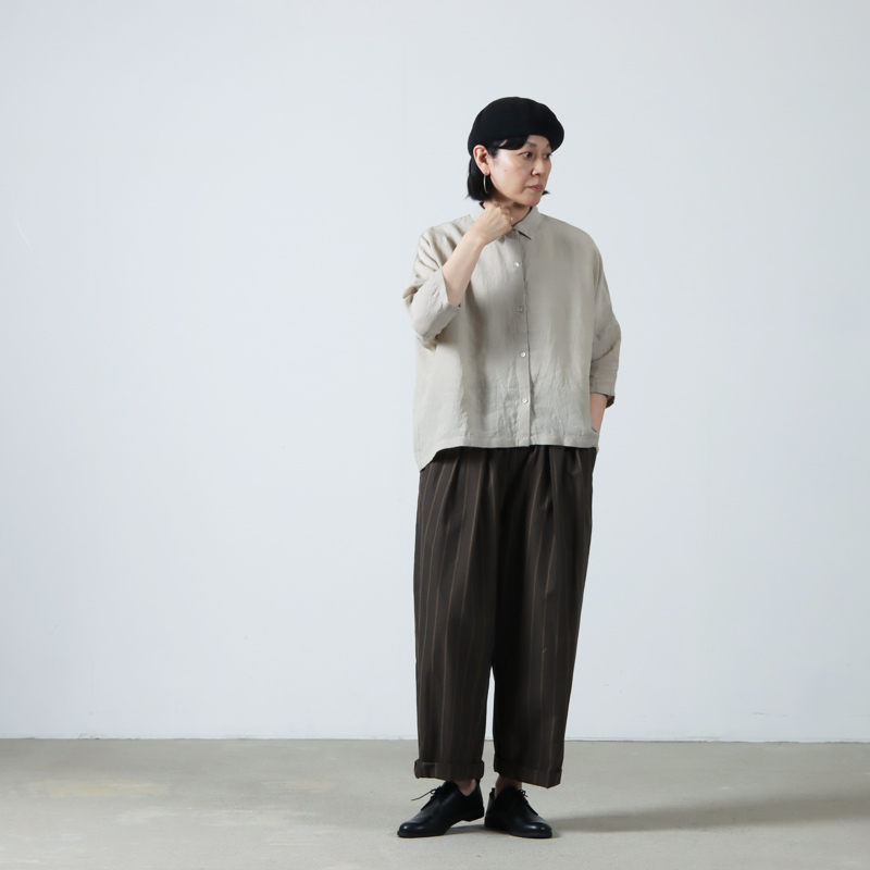 evameva(२) linen shirt