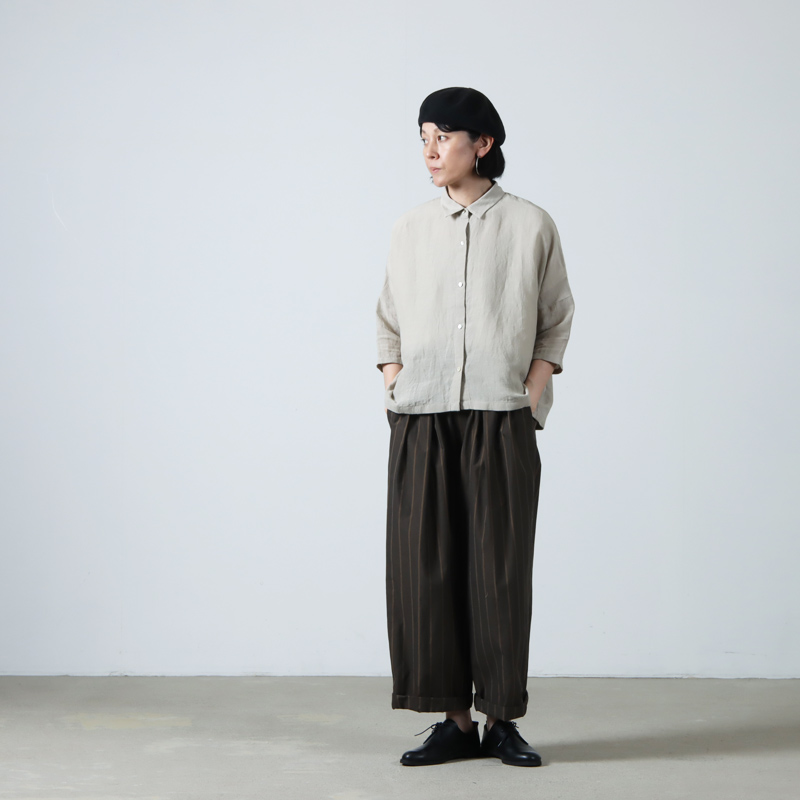 evameva(२) linen shirt