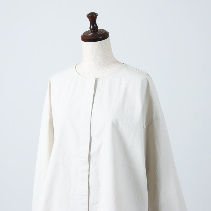 evameva(२) cotton no collar shirt