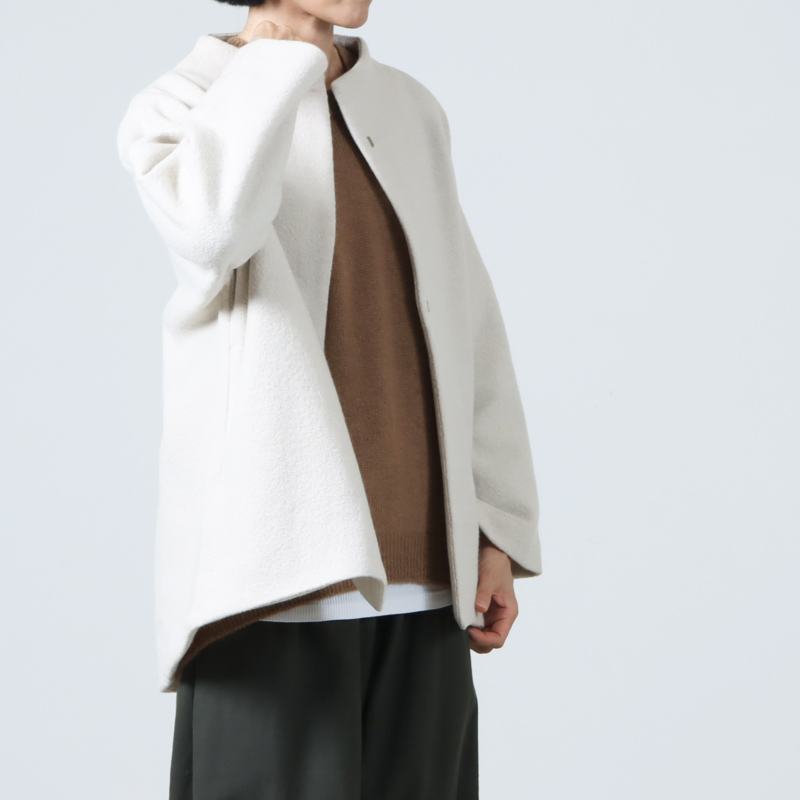 evameva(२) press wool short coat