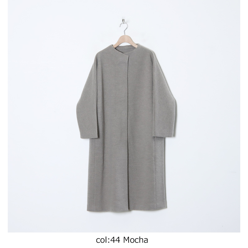 evameva(२) press wool long coat