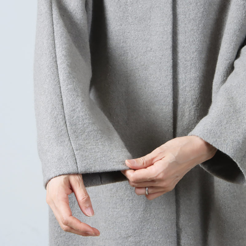 evameva(२) press wool long coat