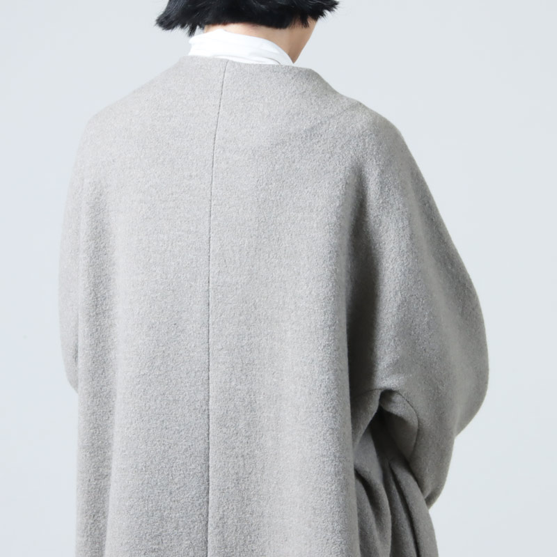 evameva(२) press wool long coat