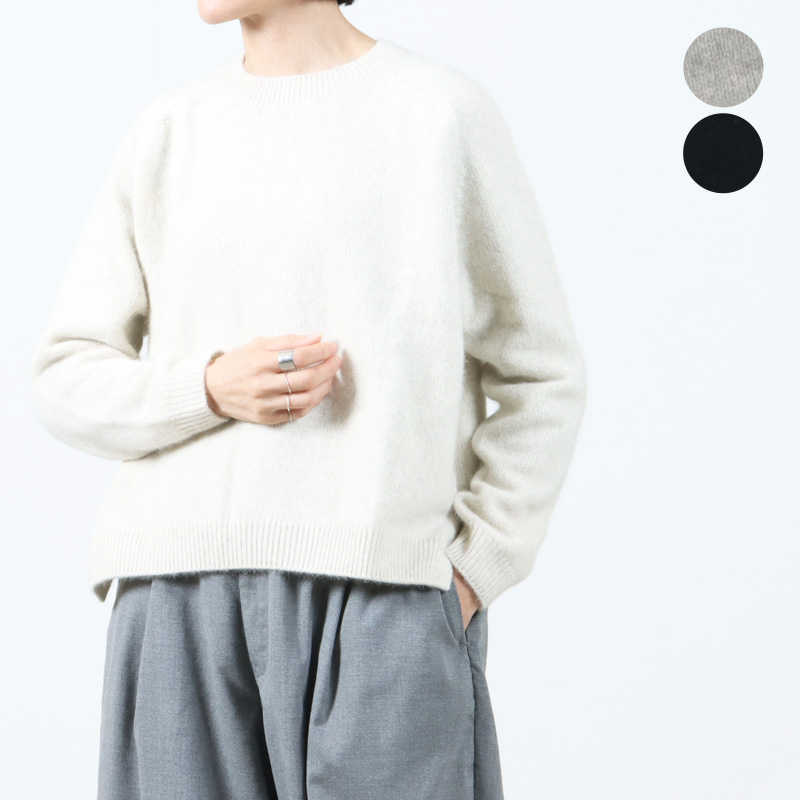 evameva (२) wool fox pullover / եåץ륪С