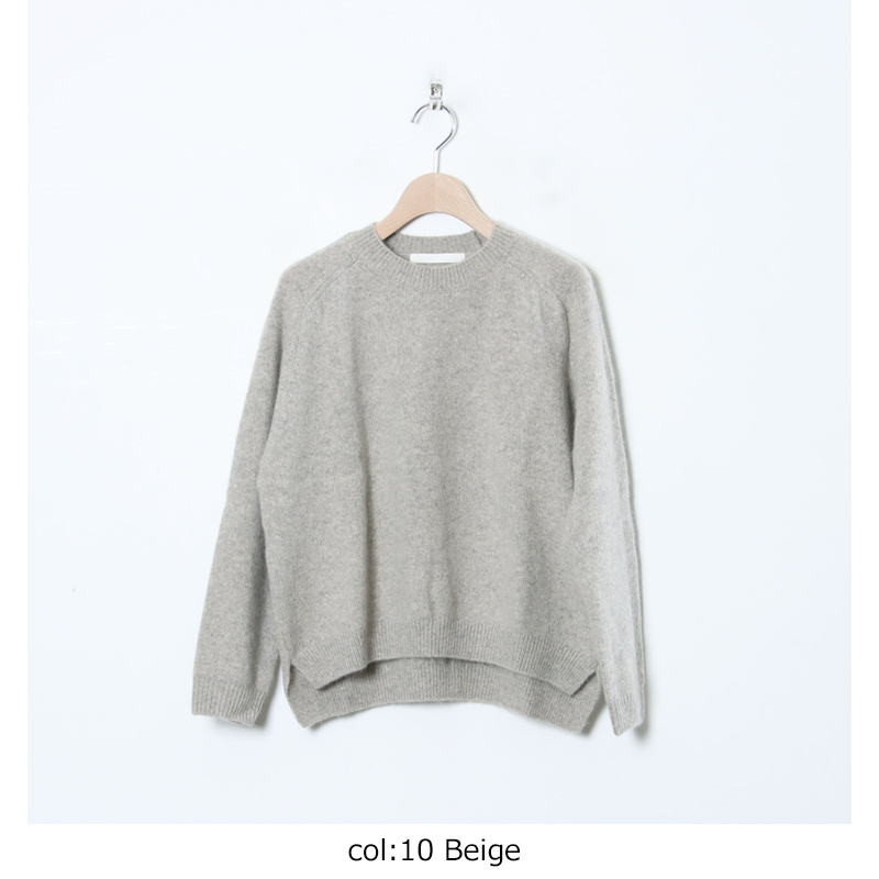 evameva(२) wool fox pullover